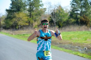 Brandon running his 2nd Half Marathon