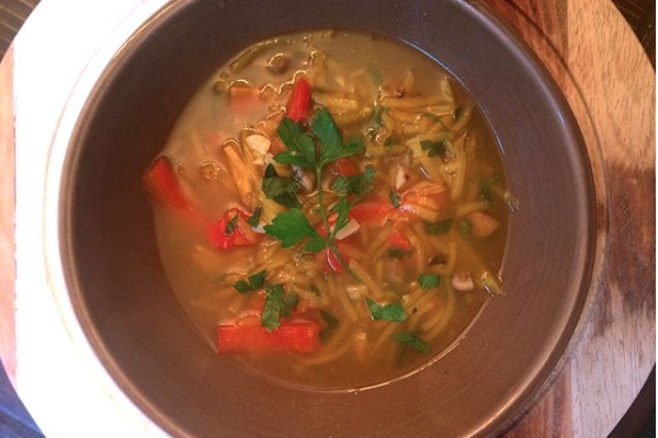 Vegan Butternut Squash Noodles ( Think Ramen Style)