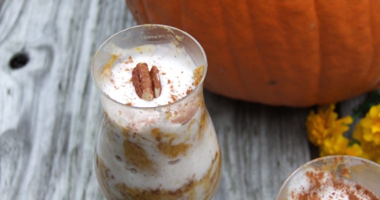 Layered Pumpkin Parfait, Vegan and Paleo