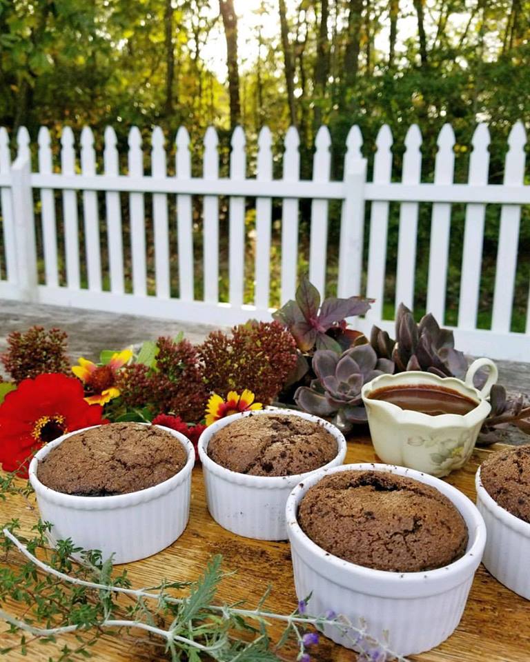 Paleo Chocolate Soufflé
