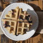 Vegan Blueberry Waffles
